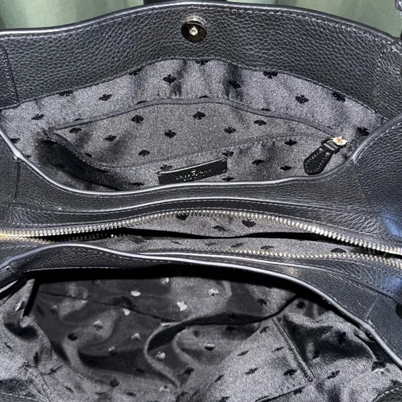 Kate Spade Black and White Patterned Shoulder Bag glitter - Picture 5 of 7